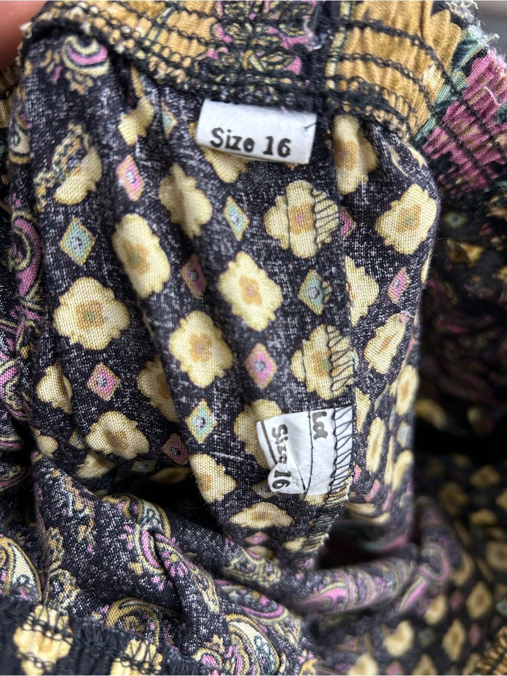Lady Carol Of New York 2 Pc Jacket Skirt 16 Florals Boho VTG 80s Sought After - Picture 5 of 5
